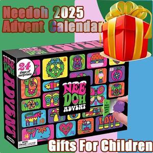 NeeDoh TPR NEEDOH <span class=keywords><strong>Calendario</strong></span> <span class=keywords><strong>de</strong></span> <span class=keywords><strong>Adviento</strong></span> <span class=keywords><strong>de</strong></span> 24 Bolsas Sorpresa con Mini Squishies <span class=keywords><strong>de</strong></span> Dumpling, Juguete Novedoso <span class=keywords><strong>de</strong></span> Simulación <span class=keywords><strong>de</strong></span> Comida para Aliviar <span class=keywords><strong>el</strong></span> Estrés - Product Image 2