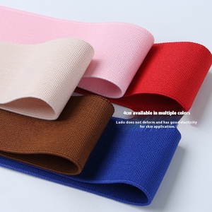 Đàn hồi cao nylon đàn hồi ban nhạc với tiếp xúc cao su <span class=keywords><strong>Webbing</strong></span> nhỏ gọn màu sắc cho Quần Váy Phụ kiện bán buôn quần áo khác - Product Image 1