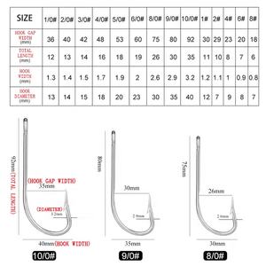 2330 all'ingrosso della fabbrica della cina 1 # Mustad ad alto tenore di carbonio in acciaio inox ganci con barbiere <span class=keywords><strong>da</strong></span> <span class=keywords><strong>pesca</strong></span> <span class=keywords><strong>set</strong></span> scatola - Product Image 4