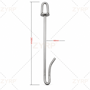 Crochet de suspension <span class=keywords><strong>pour</strong></span> poulet en acier poli <span class=keywords><strong>pour</strong></span> convoyeur aérien d'abattoir, <span class=keywords><strong>Fourniture</strong></span> d'usine - Product Image 6