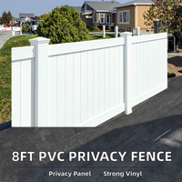 Clôture PVC Écologique Intégrale pour Résidentiel et Extérieur avec Design Moderne, Service de Modélisation 3D et Caractéristiques de Sécurité