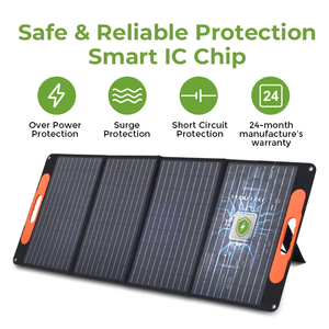 Xách Tay 100W 120W 180W 200W 300W 400W Gấp Sạc Năng Lượng Mặt Trời Bảng Điều Khiển Quang Điện Có Thể Gập Lại Năng Lượng Mặt Trời Bảng Điều Chỉnh <span class=keywords><strong>Kit</strong></span> - Product Image 2