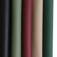 Cuir synthétique PVC tricoté gaufré moderne, anti-moisissure, imperméable, ignifuge, élastique, de haute qualité pour la maison - Vente en gros