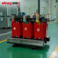 Transformador de Potencia Trifásico de Tipo Seco de 10kV/400V 160-2500kVA con Bobina de Cobre Fundido en Resina Epoxi
