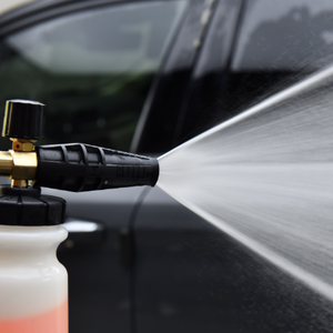Canon à mousse électrique portable - Utilisation en extérieur pour le lavage <span class=keywords><strong>de</strong></span> voitures, le cirage, le detailing, le jardin, les clôtures, la terrasse, le <span class=keywords><strong>nettoyage</strong></span> des vélos - Product Image 2