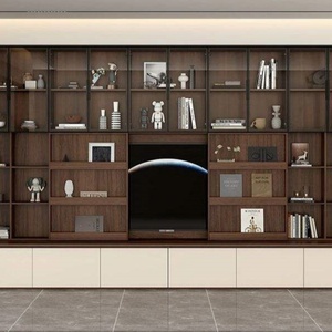 Meuble TV de luxe nordique moderne à prix de gros, console de télévision sur mesure, meuble de salon, support TV - Product Image 2