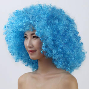 <span class=keywords><strong>Peluca</strong></span> de <span class=keywords><strong>Payaso</strong></span> Arlequín con Rizos Cortos a Precio Económico, <span class=keywords><strong>Peluca</strong></span> Afro Marrón para Fanáticos del Deporte, Unisex, para Hombres y Mujeres, Cosplay, Anime, Divertida - Product Image 4