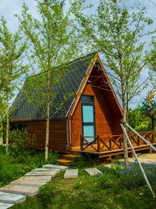 Casetta da <span class=keywords><strong>Tè</strong></span> Moderna per Esterni in HDPE Triangolare Impermeabile, Certificata CE EcoVadis, Design Moderno con Garanzia di 3 Anni - Product Image 4