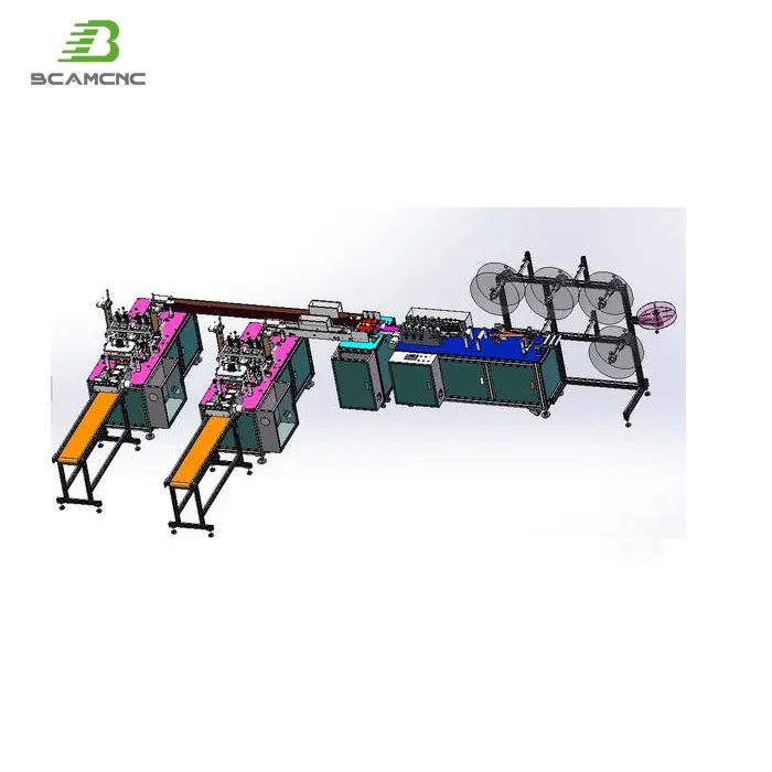 High quality disposable medical mask production line cnc making machine