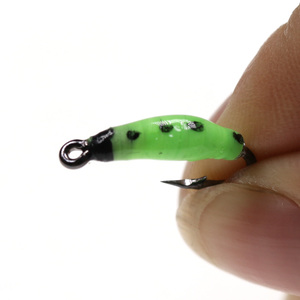 Caddis ตัวอ่อนตกปลาจำลองเหมือนจริง,เหยื่อตกปลาไส้เดือนเรืองแสงเหยื่อปลอมตกปลาแบบซิลิโคน - Product Image 5