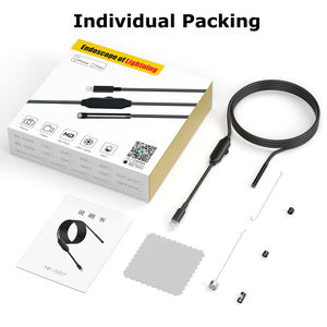 กล้องเอนโดสโคปอุตสาหกรรมขนาดเล็ก 2 in 1 สำหรับตรวจสอบท่อระบายน้ำ ใช้ได้กับโทรศัพท์/iPad ความละเอียด HD 1080P กันน้ำ/ทนทานต่อสภาพอากาศ รองรับ OEM SDK ใช้ภายในอาคาร - Product Image 6