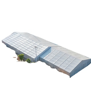 Grande tente de glamping en aluminium pour festival sportif commercial, structure d'arène pour entraînement sportif en plein air - Product Image 1