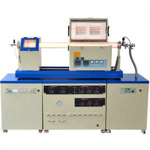 Horno de Tubo al Vacío de Tres Zonas STA de Alta Temperatura (1200 Grados) con Mezclador de Gases de 3 Canales - Product Image 1