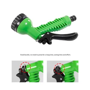Pistola per irrigazione da giardino ad alta pressione in plastica resistente - Portatile e conveniente per uso domestico e lavaggio auto - Product Image 3