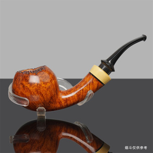 Wall Mounted Pipe Rack Rectangle Shape For Briar Wood Pipe Storage Display Rack With 2 Screws - Product Image 3