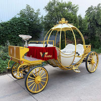 Chariot de Mariage Électrique Haut de Gamme pour Visites Touristiques, Type Citrouille, Carrosse de Cendrillon, Transport Spécial
