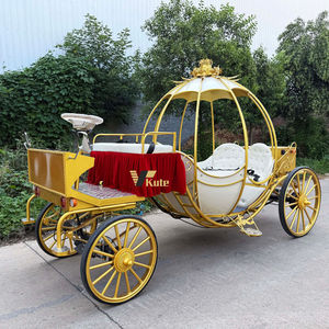Chariot de Mariage Électrique Haut de Gamme pour Visites Touristiques, Type Citrouille, Carrosse de Cendrillon, Transport Spécial - Product Image 1