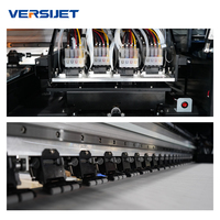 Imprimante jet d'encre à sublimation industrielle Versijet 1,9 m avec 8 têtes d'impression i3200 pour l'impression par transfert à chaud rouleau à rouleau sur tissus et textiles