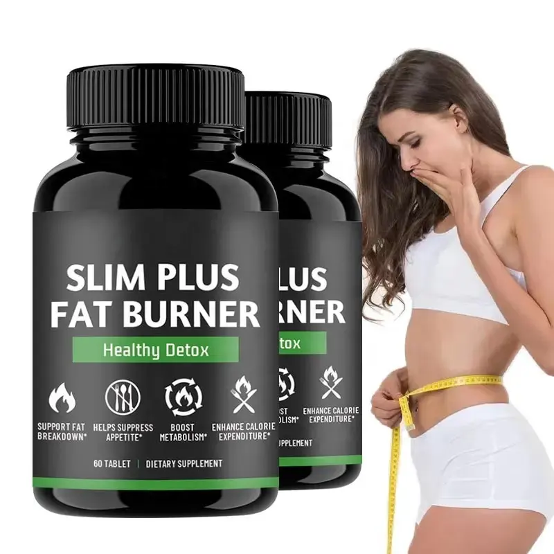 Private label Fat Burner cápsulas para emagrecimento mais Natural Extrato de Plantas tablet rápido queimador de gordura Premium Weight Loss Pills