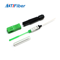 Conector Rápido de Fusión Óptica SC de Fusión en Caliente para Cable de Fibra Óptica Monomodo FTTH