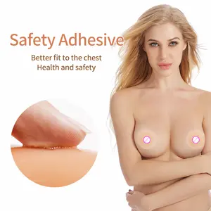 Silicone Solid Reusable Washable Adhesive Showing Nipples Nipple Cover Built In Nipple