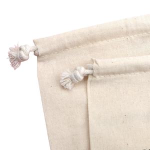 ถุงผ้ามัสลินออร์แกนิคขนาดเล็ก 8*10 ซม. พิมพ์โลโก้ <span class=keywords><strong>Luda</strong></span> ตามสั่ง สำหรับเก็บเครื่องประดับ พร้อมเชือกผูก ใช้ซ้ำได้ - Product Image 3