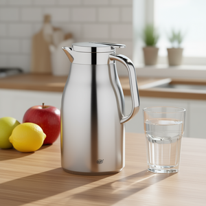 Carafe isotherme Alfi Skyline en acier inoxydable 1,5 L pour boissons chaudes et froides - Product Image 3