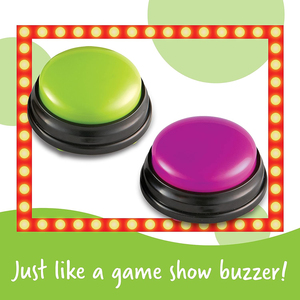 Answer <strong>Buzzers</strong> Set of 4 Assorted Colored <strong>Buzzers</strong> <strong>Game</strong> Show <strong>Buzzers</strong> - Product Image 3