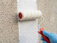 Rouleau de peinture professionnel en microfibre de 9 pouces, double bande jaune, poils de 12 mm, sans peluches, outil de peinture OEM, manche Euro de 8 mm