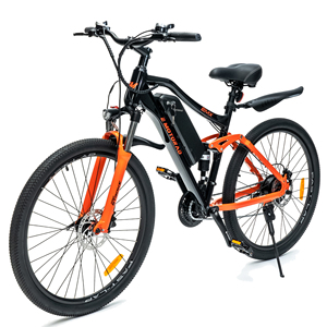 Emotorad EMX vélo électrique à gros pneus 36V 250W 10.4ah 55-70km d'autonomie 25 km/h vitesse 27.5*2.1 MT vélo cadre en alliage d'aluminium sans balais - Product Image 2