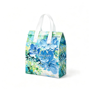 Custom Logo Insulated Lunch Cooler Bag Foldable Thermal Technology Home Refrigerator Grocery Shopping Cooler Holder - Product Image 3