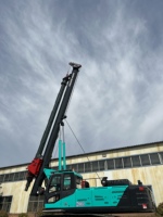HF20 + plate-forme de forage Micropile 40m, pilote d'empilage de roche, marteau rotatif, prix, perceuse, plate-forme de forage de mine