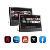 OEM LED LCD Aufladbarer Smart TV HD HDTV ATSC ISDB DVB-T2 USB WLAN Bluetooth USB Tragbarer Küchen- und Camping-Smart-TV