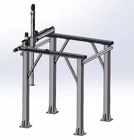 Robot portique Xyz 3 axes cnc robot linéaire et à grande vitesse petit actionneur rapide xy table coulissante guide linéaire à glissière en aluminium