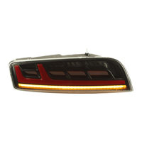 Feux arrière LED rouges DK Motion, vente directe d'usine, pour Audi R8 2008-2016, ABS, étanches