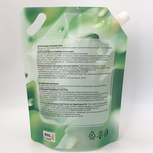3L PE Security Color Printing <b>Stand</b> up Spout Pouch with Oxygen Insulation and Recycle Feature for <b>Laundry</b> Liquid - Product Image 3