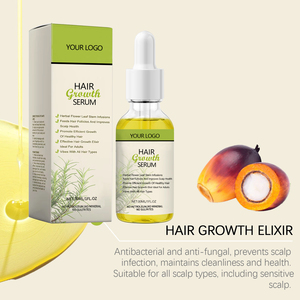 Aceite para el Crecimiento del Cabello <span class=keywords><strong>de</strong></span> Romero y Ricino 100% Natural <span class=keywords><strong>de</strong></span> Marca Privada al por Mayor, Suero Anticaída y Fortalecedor para el Cuidado del Cuero Cabelludo - Product Image 2