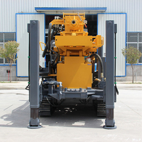 Foreuse de puits d'eau rotative 600m avec pompe, alimentation diesel, écologique, profondeur max. 800m