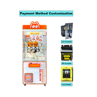Machine à griffes professionnelle à monnayeur pour la distribution de jouets et de prix, avec force de griffes réglable, pour centres commerciaux et parcs d'attractions