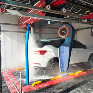 Machine de lavage de voiture industrielle Système de nettoyage automatique de mousse et de jet d'eau sans contact électrique à 360 ° - Product Image 3