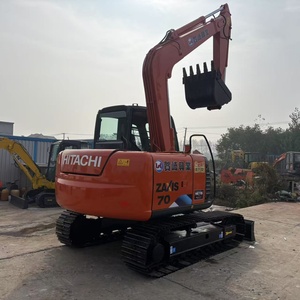 Excavatrice sur chenilles hydraulique d'occasion Hitachi Zx70 Zx75 Zx120 Zx200, adaptée à la construction, mini-excavatrices d'occasion HitachiZX70-5A - Product Image 4
