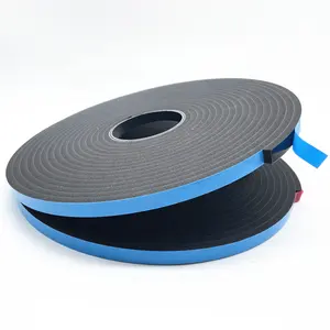 35/65 Shore Hardness Blue Liner Structural Glazing Spacer Black PVC Foam Tape