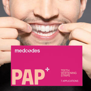 Logo personalizzato Dual Led denti leggeri sbiancamento a casa Kit di sbiancamento denti PAP denti strisce sbiancanti con Led e penna sbiancante - Product Image 3