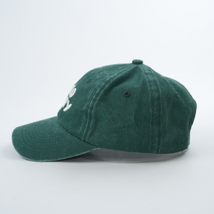 Logo personalizzato di alta qualità moda popolare lavato 6 pannelli di cotone Retro curvo tesa non strutturata cappelli sportivi da Baseball - Product Image 3