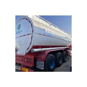 3 Axle Petroleum Tank Semi Trailer Fuel Tanker Crude Oil Truck Transport Trailer Customized Semi-trailer