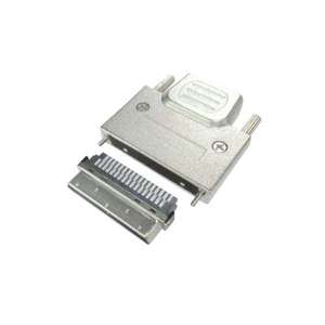 ขั้วต่อ SCSI VHDCI 68 พิน คุณภาพสูง แบบตัวผู้ ระยะห่างระหว่างขั้วต่อ = 0.8 มม. แบบเชื่อมต่อสำหรับสายเคเบิล - Product Image 3