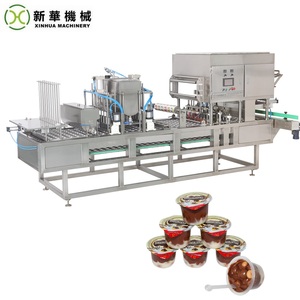 High Performance Chocolate Stick <strong>Biscuit</strong> Cup Filling Sealing <strong>Machine</strong> With Professional Technical Support - Product Image 1