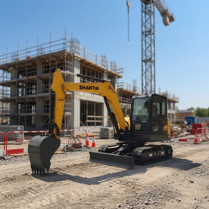 Suministro Directo de Fábrica: Excavadora Hidráulica de Orugas Potente de 6 Toneladas SE60 con Motor PLC, Alta Eficiencia y Estabilidad, Excavadora de Orugas Mediana - Product Image 1