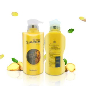 Logotipo personalizado qualidade superior private label OEM cabelo crescimento tratamento planta gengibre shampoo