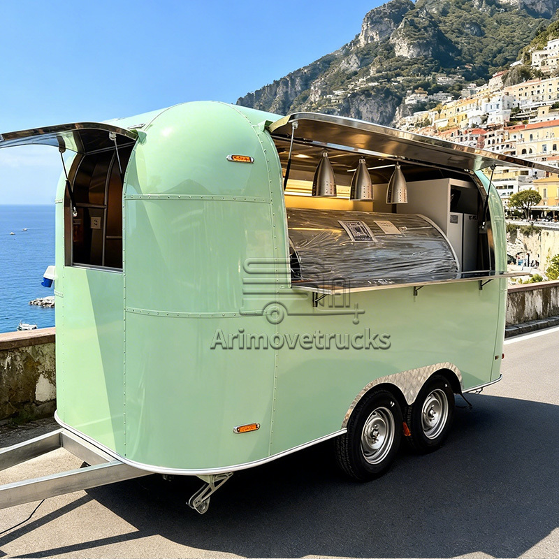 Commercial Custom Food Trailer Manufactur Kebab